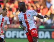 Enner Valencia en el Internacional de Porto Alegre