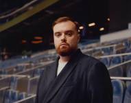 El streamer Ibai Llanos en el Estadio Santiago Bernabéu.