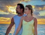 Foto de archivo de Gabriel Soto e Irina Baeva