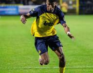 Kevin Rodríguez erró un penal en su último partido, antes de unirse a la selección de Ecuador.