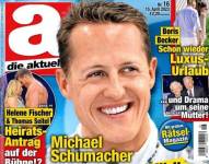 Portada de la revista alemana sobre Michael Schumacher