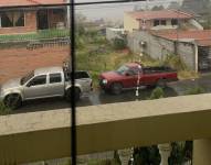 La gente de Cuenca publicó fotos y videos de la lluvia que se registró la tarde de este 28 de septiembre.