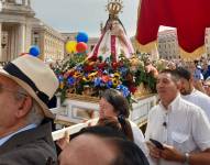 La Virgen del Cisne llegó a la Ciudad del Vaticano