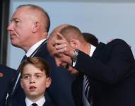 Príncipe William y su hijo, príncipe George, en la final de la Eurocopa 2024