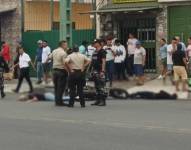 Uno de los delincuentes fue abatido y otro neutralizado en Babahoyo.