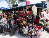 Ventas y compras navideñas.