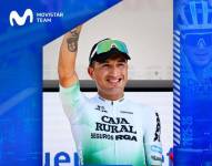 Jefferson Cepeda, nuevo ciclista del Movistar Team