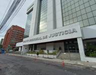 Edificio de la Corte Nacional de Justicia en el norte de Quito.