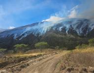 El incendio inició a las 15:00 del miércoles.