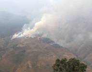 El incendio forestal ha consumido desde hace 10 días más de 6 000 hectáreas de vegetación.