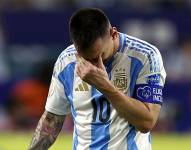 Lionel Messi se lesionó en la final de la Copa América ante Colombia
