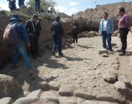 Los vestigios de la antigua ciudad de Riobamba se descubrieron durante excavaciones en Colta