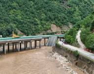 Puente de China después del derrumbe