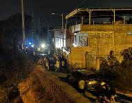 Policías, militares y bomberos acudieron a atender este hecho violento.