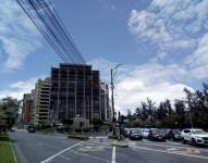 El edificio de la Cámara de Comercio de Quito.