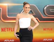 Jennifer Lopez en el Teatro Egipcio de Hollywood.