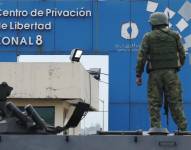 Un control militar en una cárcel de Guayaquil.