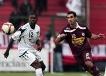 Liga de Quito vs. Lanús en el 2009.