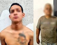 Imagen de alias Chapo y alias Maestro Wilson, capturados en Guayaquil y Durán.