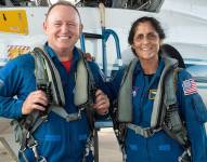 Butch Wilmore and Suni Williams. Foto: NASA