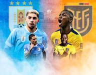 Uruguay enfrenta a Ecuador por la fecha 10 de las Eliminatorias.