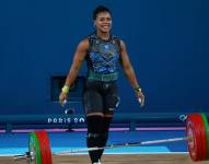 Angie Palacios consiguió medalla de bronce en halterofilia en la categoría de los 71 kilogramos