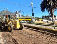 Trabajos en las vías.