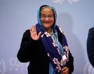 Foto archivo. La primera ministra de Bangladesh, Sheikh Hasina.