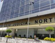 Fachada del Complejo Judicial Norte, en Quito.