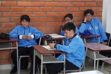 Imagen de archivo de clases en Cuenca.