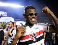 Robert Arboleda celebra un título con el São Paulo de Brasil