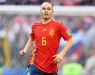 Imagen de archivo de Andrés Iniesta con la selección de España, con la que ganó el Mundial 2010.