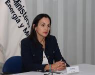 Imagen de Inés Manzano, actual ministra encargada de Energía, en una foto de archivo de septiembre del 2024.