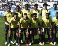 Jugadores de la selección de Ecuador previo al duelo contra Estados Unidos en el Mundial Sub 20