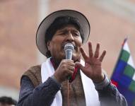 Fotografía de archivo del expresidente de Bolivia y líder del oficialismo, Evo Morales.