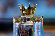 Trofeo de la Premier League de Inglaterra.