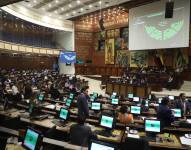 Pleno de la Asamblea Nacional en una sesión de enero 2024.