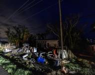 Lugares destruidos tras el paso del Huracán Milton