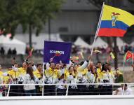 Delegación ecuatoriana en los Juegos Olímpicos de París 2024.