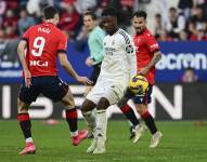 El Real Madrid empató 1-1 con el Osasuna.