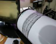 Un sismógrafo muestra actividad sísmica en una imagen de archivo.