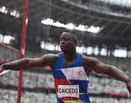 Juan Caicedo, atleta ecuatoriano.