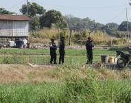 Un policía fue asesinado en una zona rural del cantón Salitre, en Guayas.