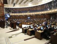 Fotografía panorámica del Pleno de la Asamblea Nacional.