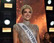 Imagen de archivo de Mara Topic, Miss Universo Ecuador.