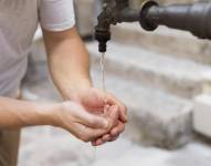 Imagen referencial del servicio de agua potable.
