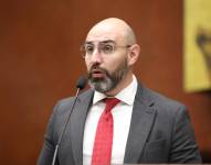 Mario Godoy en el Pleno de la Asamblea durante su posesión.