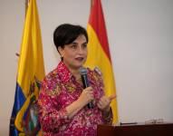 La canciller Gabriela Sommerfeld.