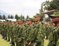 Presentación de los reservistas.