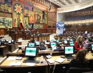 Fotografía del Pleno de la Asamblea Nacional.